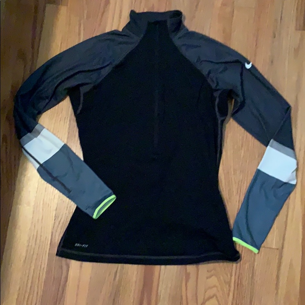 Nike half zip! Inside is thermal, very warm!